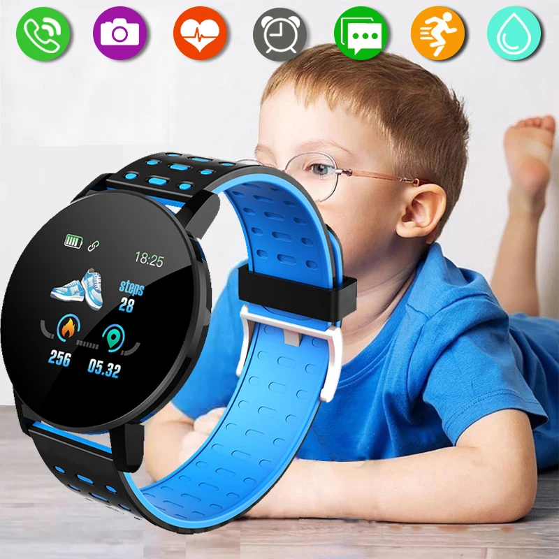 Smartwatch Digital Watches For Kid Boy With Alarm - Çocuk Spor akıllı saat Led Dijital