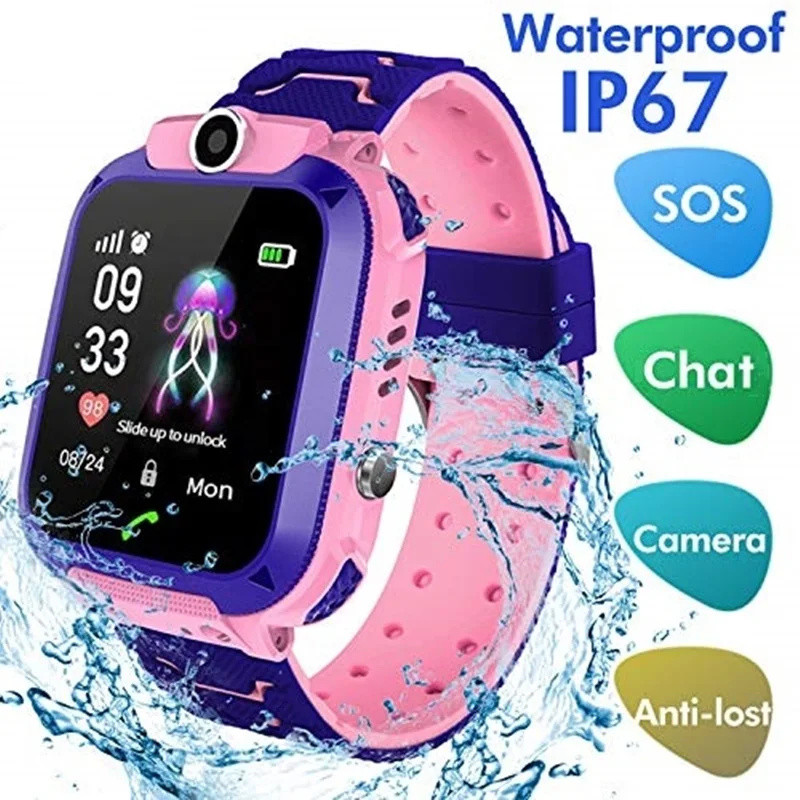 Smartwatch Watches For Girls Kids - 2G Çocuklar akıllı saat Acil Durum