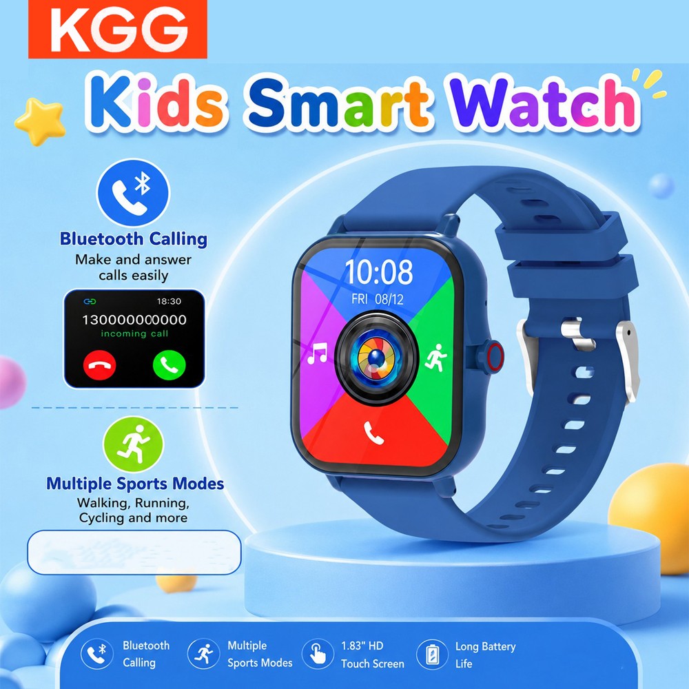 Smartwatch Watches For Girls Kids - Çocuklar için Akıllı Saat 1.83'' HD