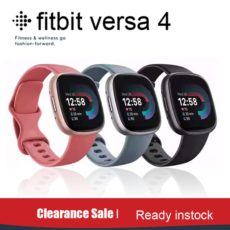 Smartwatch Watches Digital - Fitbit Versa 4 Akıllı Saat Dahili