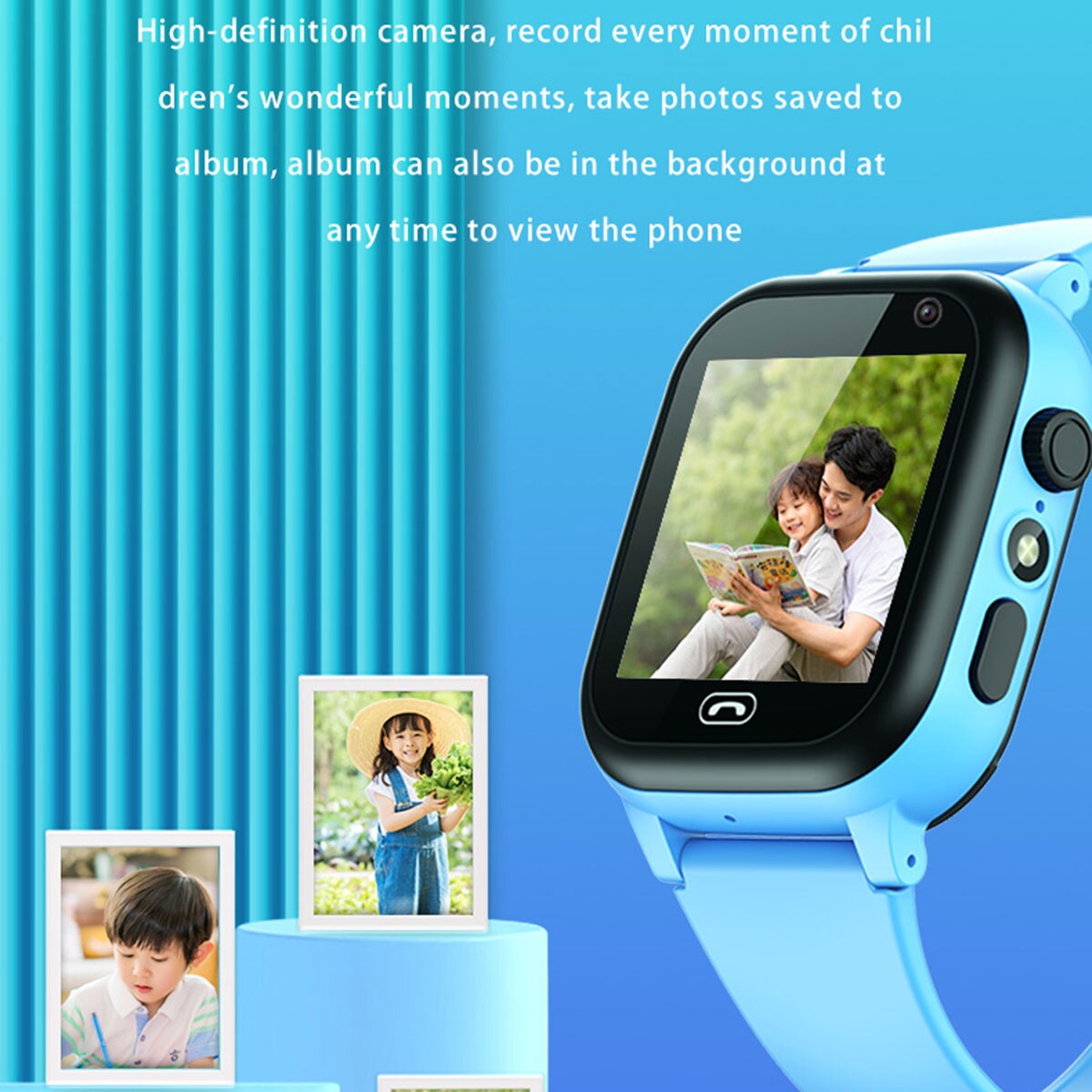 Smartwatch Watches For Girls Kids - Çocuklar akıllı saat SOS çağrı açık