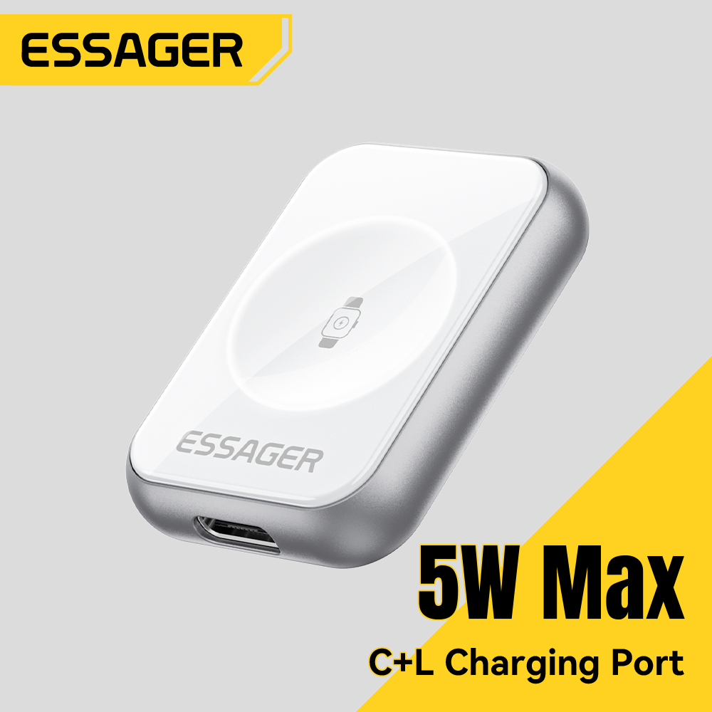 Smartwatch Watches Compatible With Iphone - Essager 5W Manyetik Kablosuz Şarj Cihazı