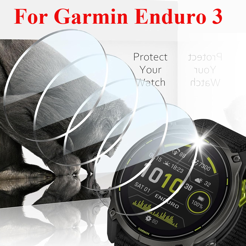 Smart Watch Screen Protector - Temperli Cam Filmler Garmin Enduro 3
