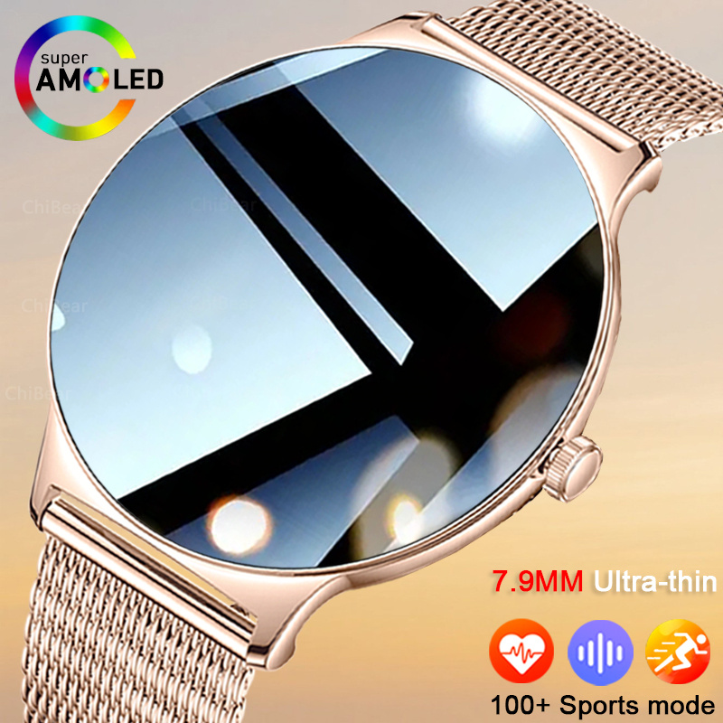 Smartwatch Luxury Watches For Women - 2025 Ultra-ince Dayanıklı Kadın Akıllı İzle