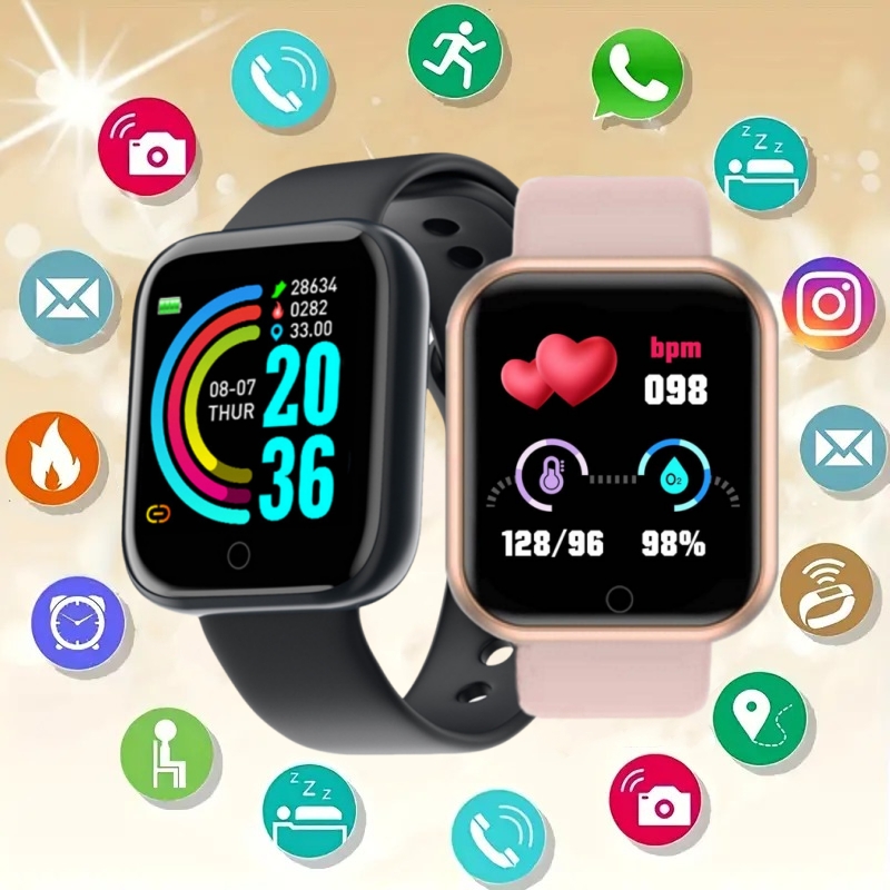 Smartwatch Watches Digital - Akıllı saat mesaj hatırlatmak müzik kontrol