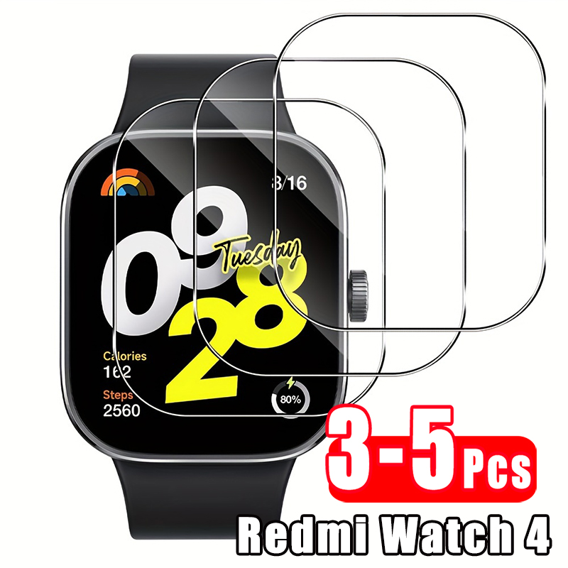 Smart Watch Screen Protector - 3-5 Adet Premium Temperli Cam Xiaomi