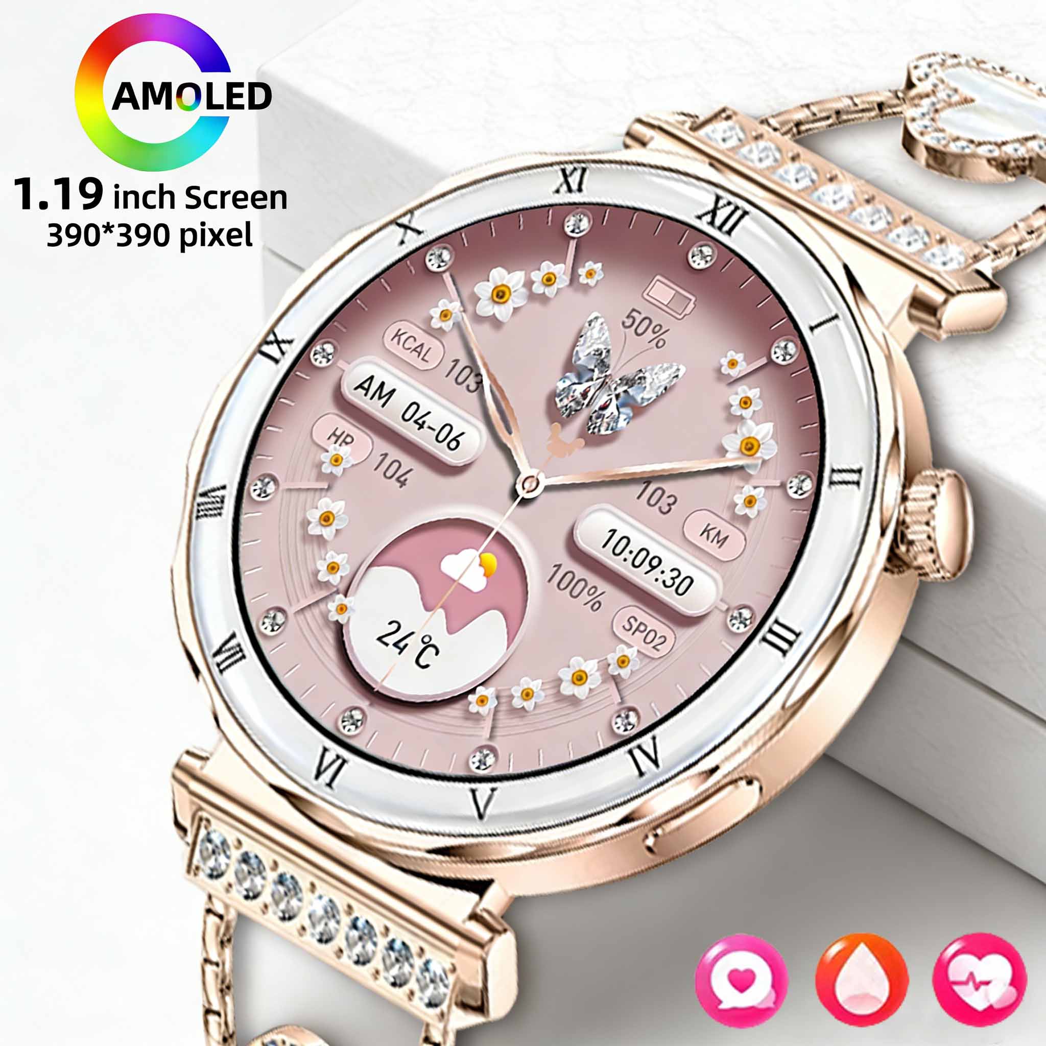 Smartwatch Latest Watches For Men - LIGE Kadınlar için Akıllı Saat 1.19