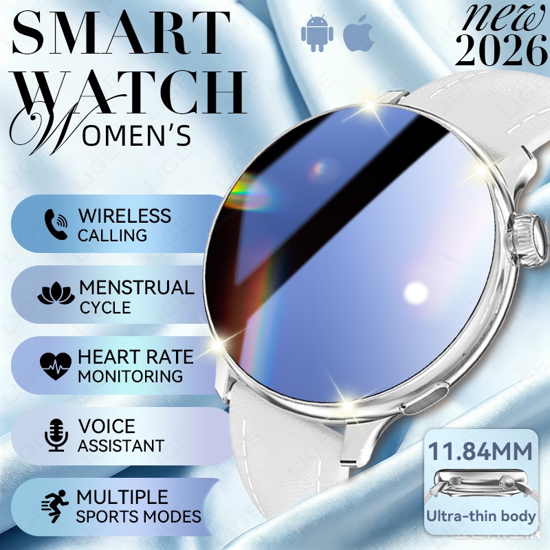 Smartwatch Luxury Watches For Women - LIGE Lüks Kadın Akıllı Saatleri 1.27”