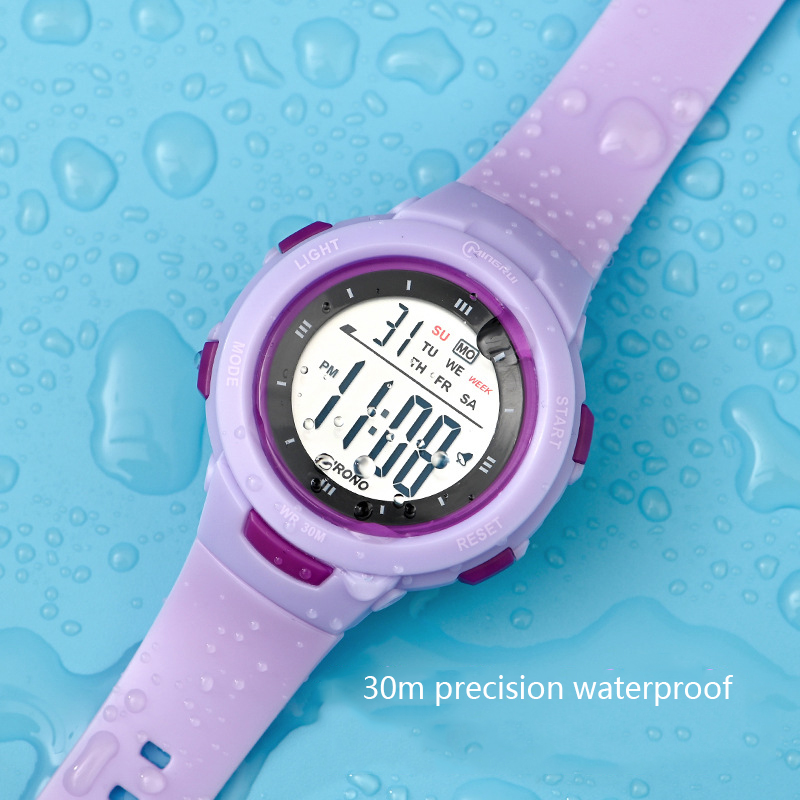 Smartwatch Digital Watches For Kid Boy With Alarm - UTHAI CE49 Çocuklar Saatler Moda Aydınlık