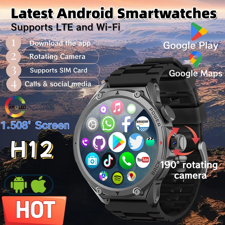 Smartwatch Latest Watches For Men - En Yeni Model H12 Akıllı Saat