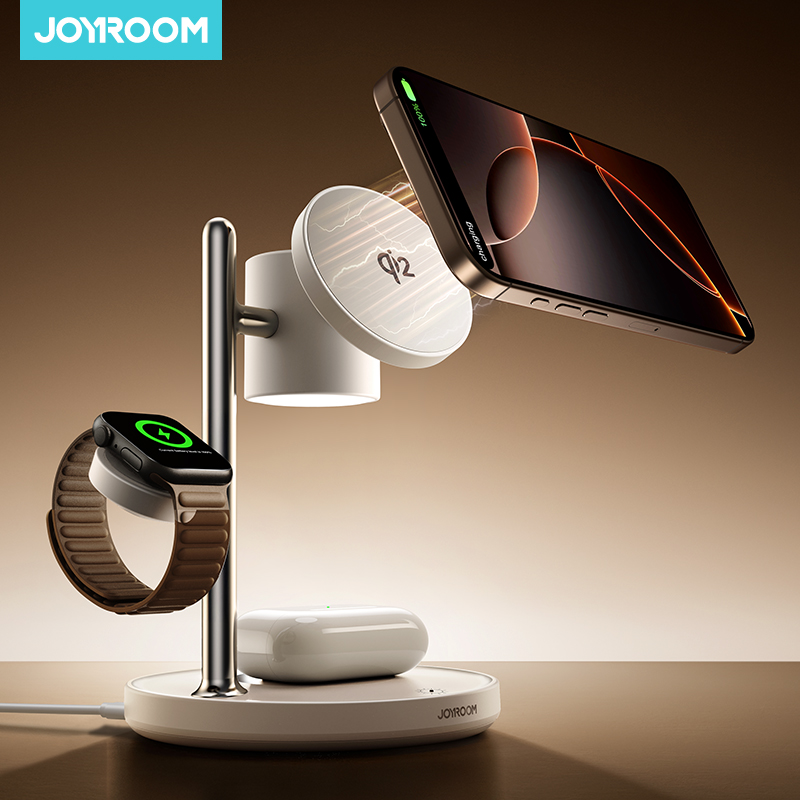 Smartwatch Watches Compatible With Iphone - Joyroom 4'ü 1 Arada Manyetik Şarj
