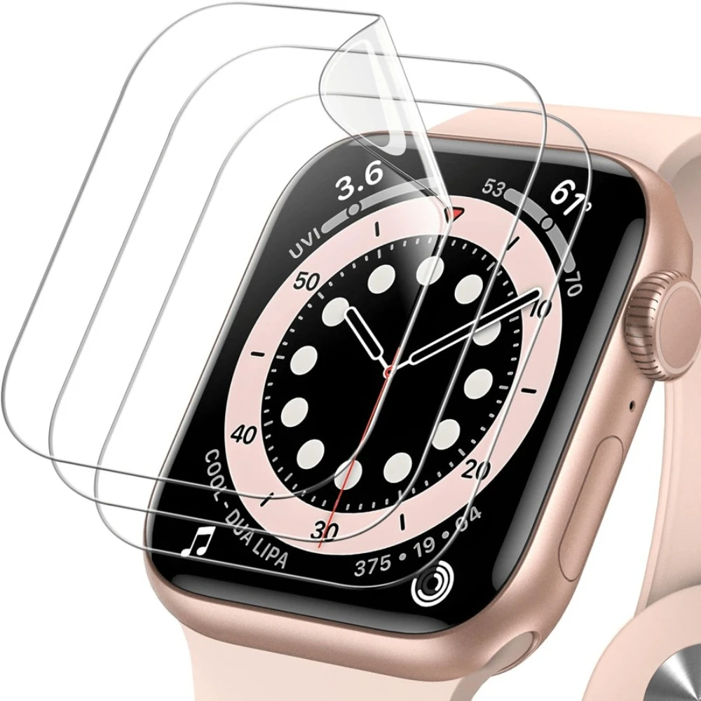 Smart Watch Screen Protector - 3 Adet Hidrojel Film Apple Watch