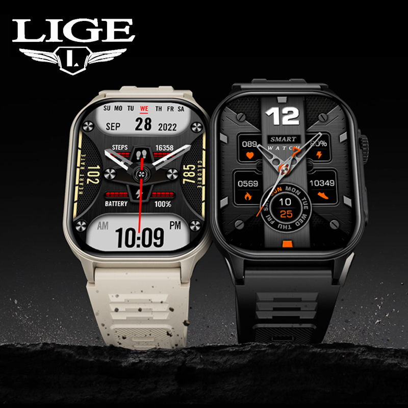 Smartwatch Latest Watches For Men - LIGE Erkekler için Akıllı İzle 3ATM