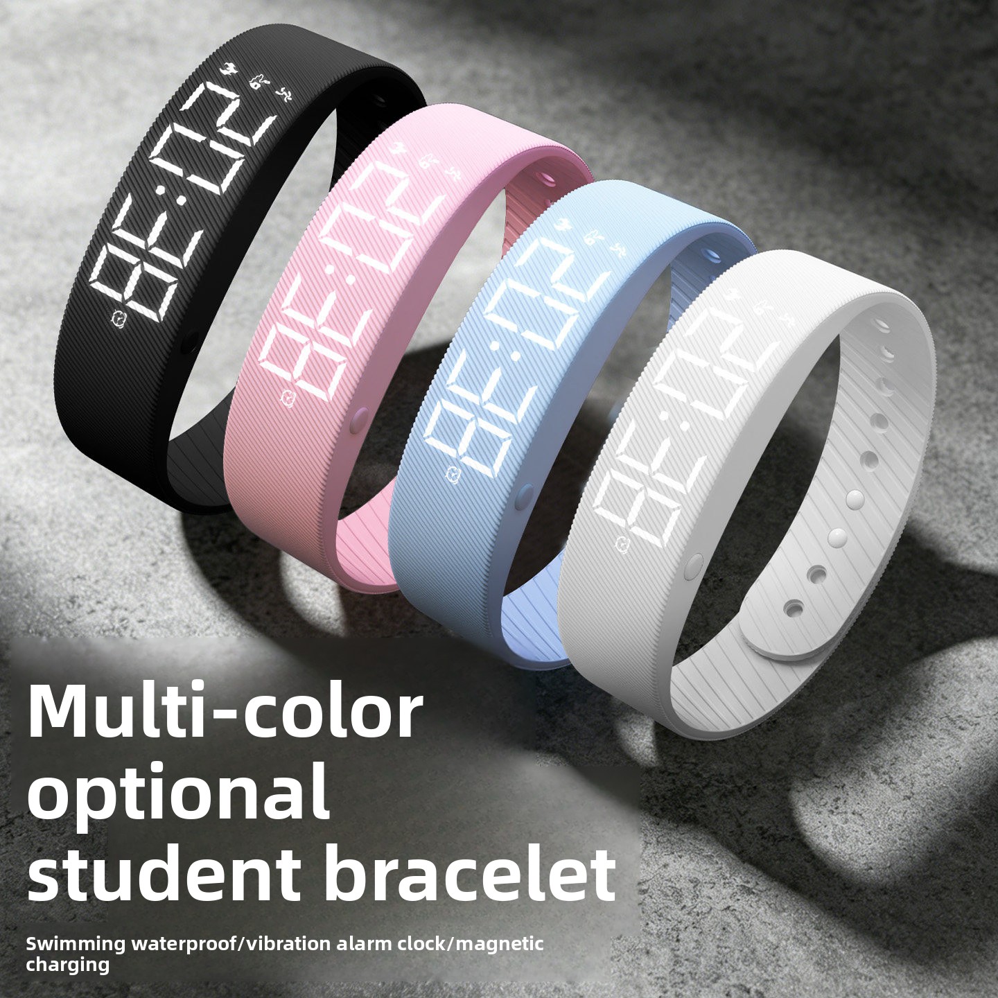 Smartwatch Digital Watches For Kid Boy With Alarm - 2026 Yeni Kore Basit Saat Su