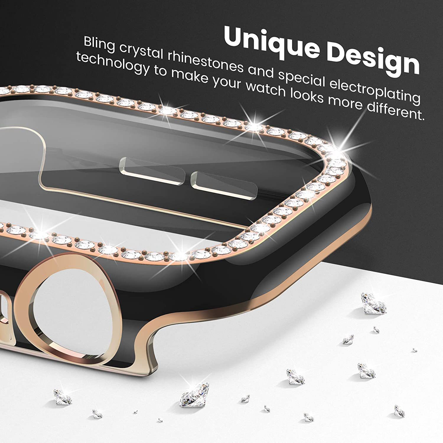 Bling Cam + Kapak Apple Watch  - Iwatch Smartwatch Series 7 incelemesi ve fiyatı