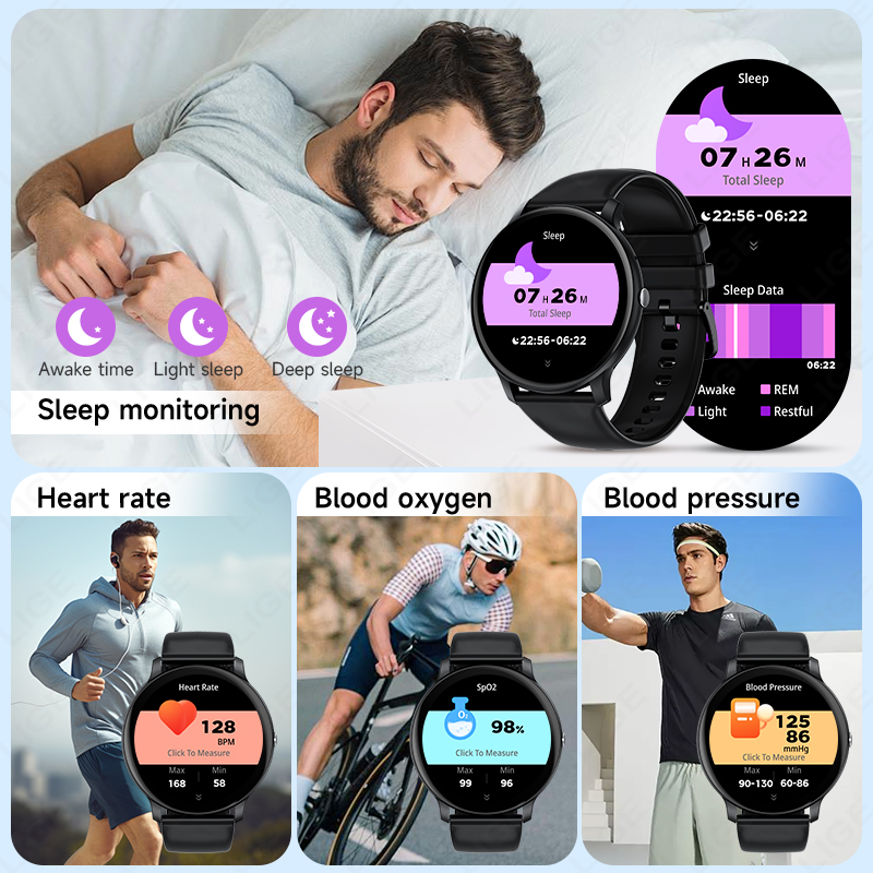 LIGE Bluetooth çağrı kadın akı - Smartwatch Latest Watches For Men incelemesi ve fiyatı
