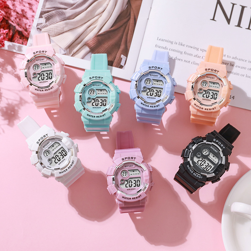 YIKAZE çocuklar saatler moda a - Smartwatch Digital Watches For Kid Boy With Alarm incelemesi ve fiyatı