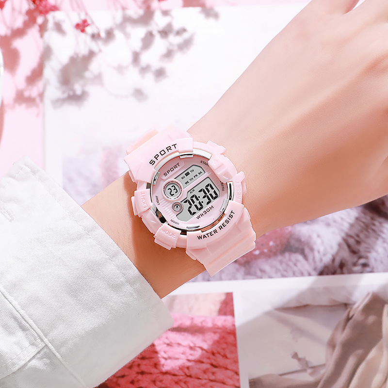YIKAZE çocuklar saatler moda a - Smartwatch Digital Watches For Kid Boy With Alarm incelemesi ve fiyatı
