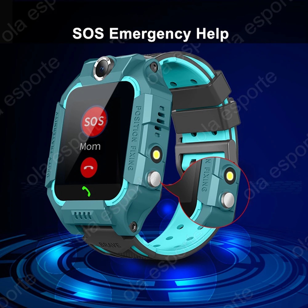 Q12 Çocuklar Akıllı 2G Çağrı T - Smartwatch Digital Watches For Kid Boy With Alarm incelemesi ve fiyatı