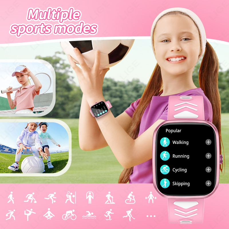 LIGE Çocuk Erkek Kız Mevcut Ak - Smartwatch Watches For Girls Kids incelemesi ve fiyatı