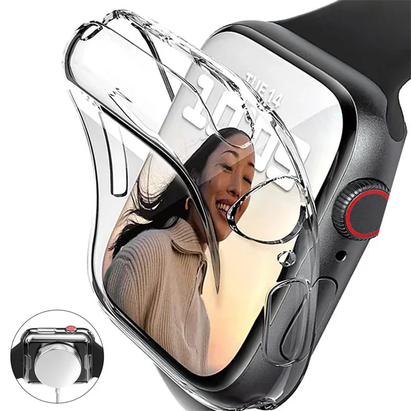 Şeffaf Kapak Apple Watch Kılıf - Iwatch Smartwatch Series 7 incelemesi ve fiyatı