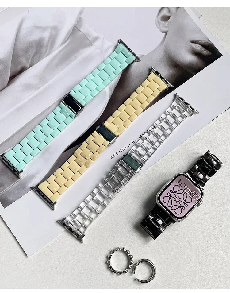 Saat kayışı + Kılıf + cam appl - Iwatch Smartwatch Series 7 incelemesi ve fiyatı