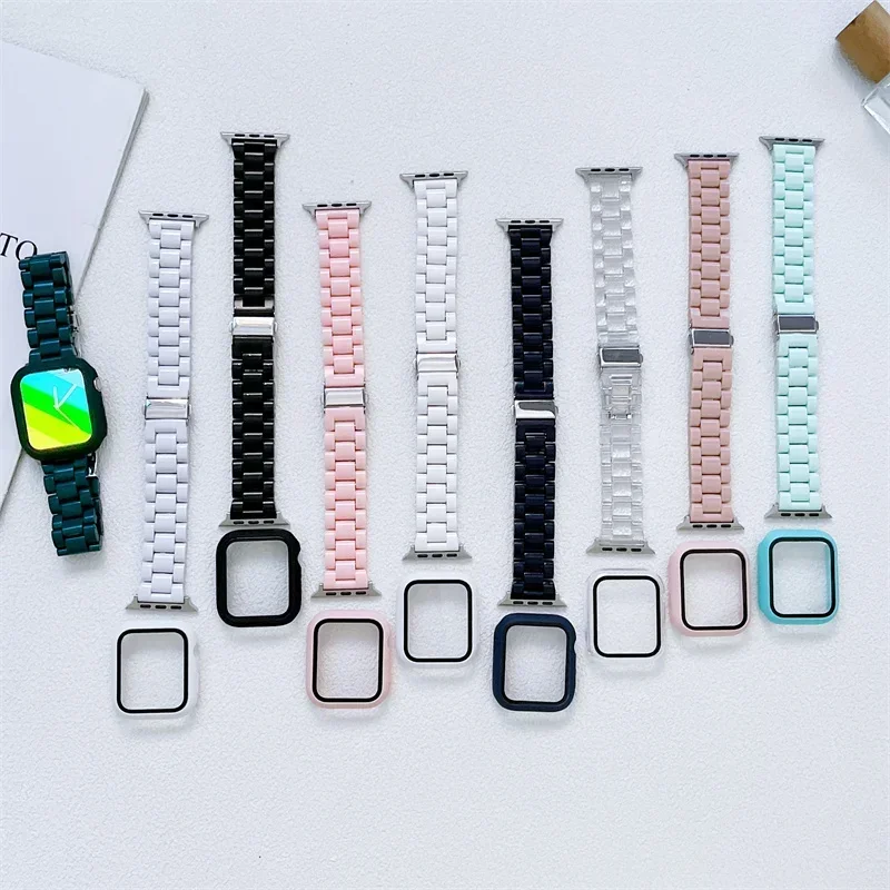 Saat kayışı + Kılıf + cam appl - Iwatch Smartwatch Series 7 incelemesi ve fiyatı