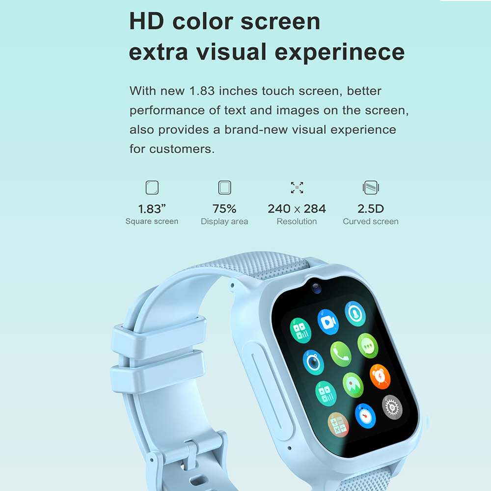 Akıllı saat Çocuklar 4G GPS WI - Smartwatch Watches For Girls Kids incelemesi ve fiyatı