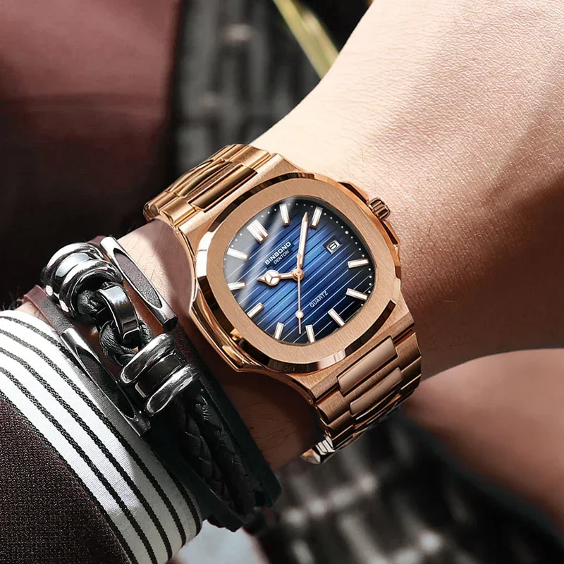 Yeni İsviçre Erkek Günlük Gül  - Smartwatch Luxury Watches For Men incelemesi ve fiyatı