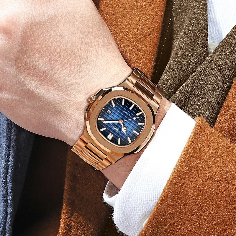 Yeni İsviçre Erkek Günlük Gül  - Smartwatch Luxury Watches For Men incelemesi ve fiyatı