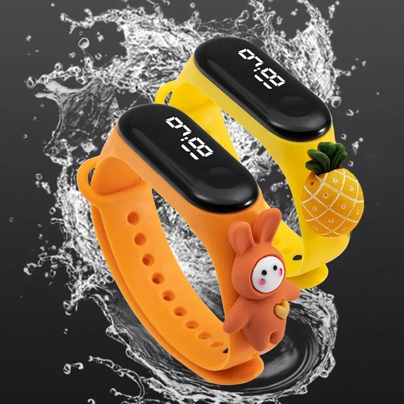 Su geçirmez Çocuk Akıllı Dokun - Smartwatch Watches Digital incelemesi ve fiyatı