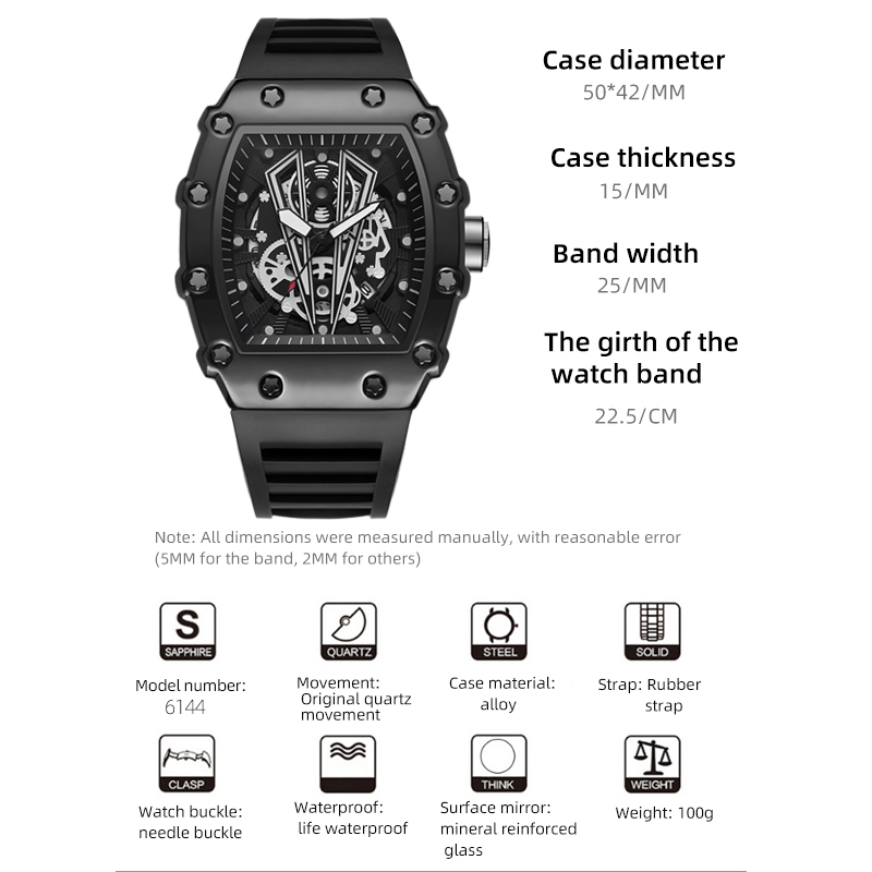 Erkek saati spor moda lüks saa - Smartwatch Luxury Watches For Men incelemesi ve fiyatı
