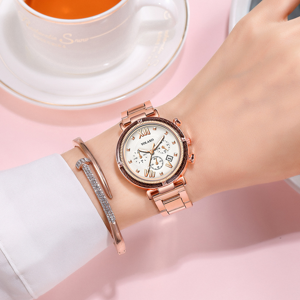 Moda 5 adet saat seti kadınlar - Minimalist Thin Watch incelemesi ve fiyatı