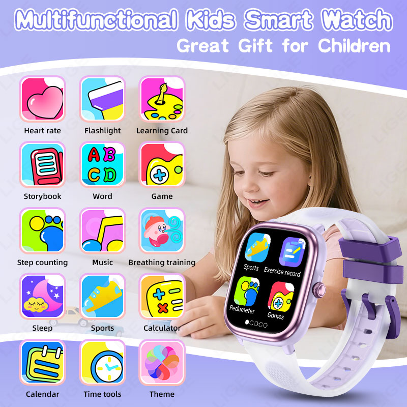 LIGE 2026 Yeni Çocuklar İçin A - Smartwatch Watches For Girls Kids incelemesi ve fiyatı