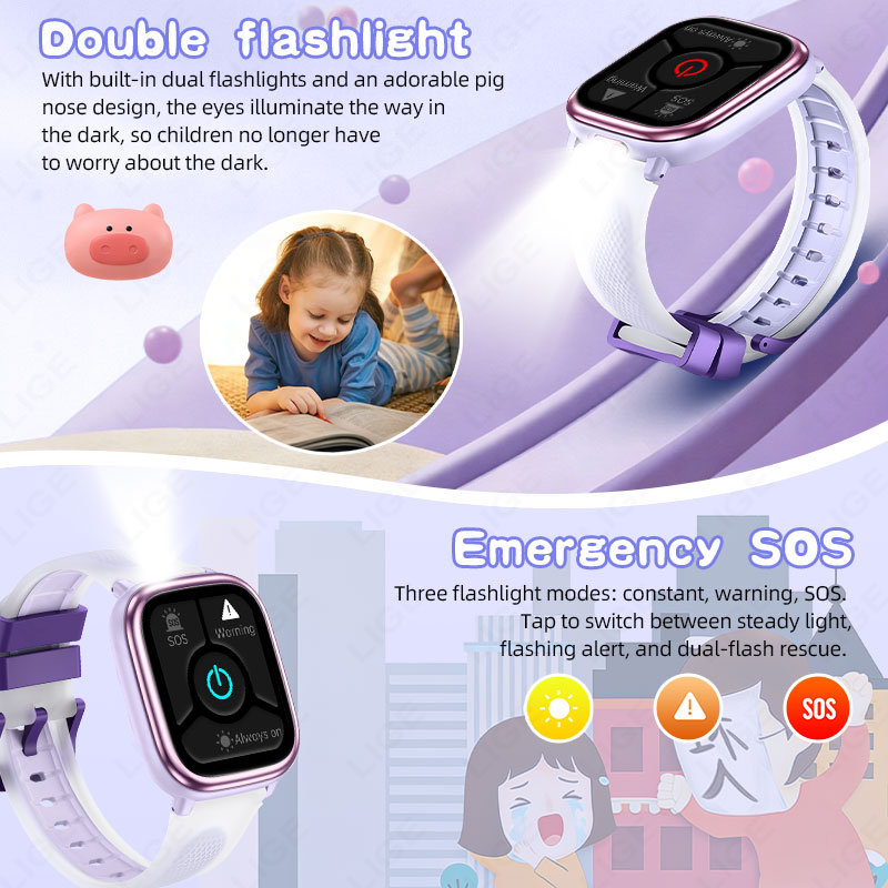 LIGE 2026 Yeni Çocuklar İçin A - Smartwatch Watches For Girls Kids incelemesi ve fiyatı