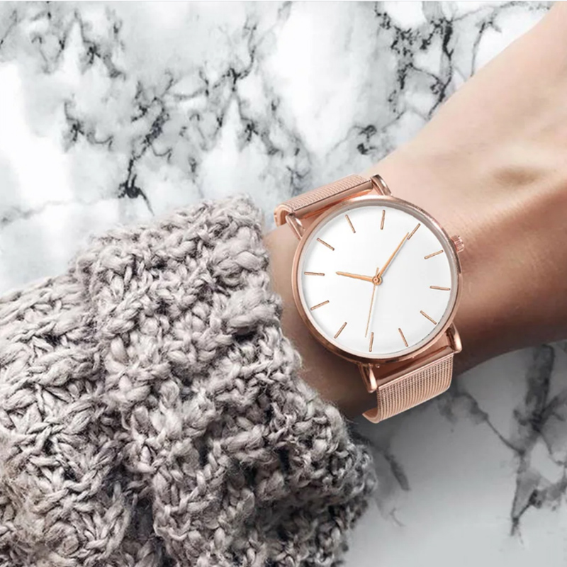 Üst Marka kadın Saatler Lüks M - Minimalist Thin Watch incelemesi ve fiyatı
