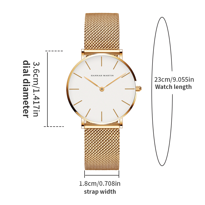 Kadın Saati Hannah Martin Mark - Anti-Magnetic Watch incelemesi ve fiyatı
