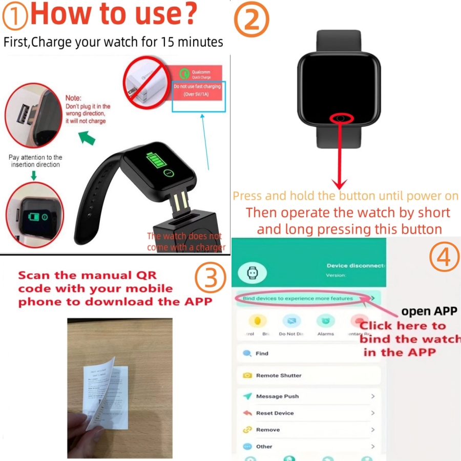 Akıllı saat Spor Spor Çocuklar - Smartwatch Digital Watches For Kid Boy With Alarm incelemesi ve fiyatı