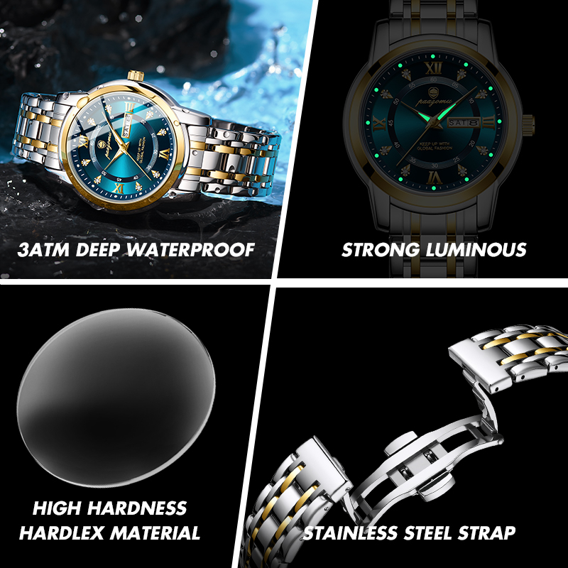 PAAZOMU İzle Erkekler Kadınlar - Smartwatch Luxury Watches For Men incelemesi ve fiyatı