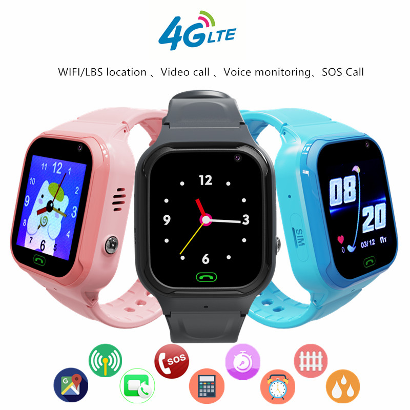 4G çocuklar akıllı telefon izl - Smartwatch Digital Watches For Kid Boy With Alarm incelemesi ve fiyatı