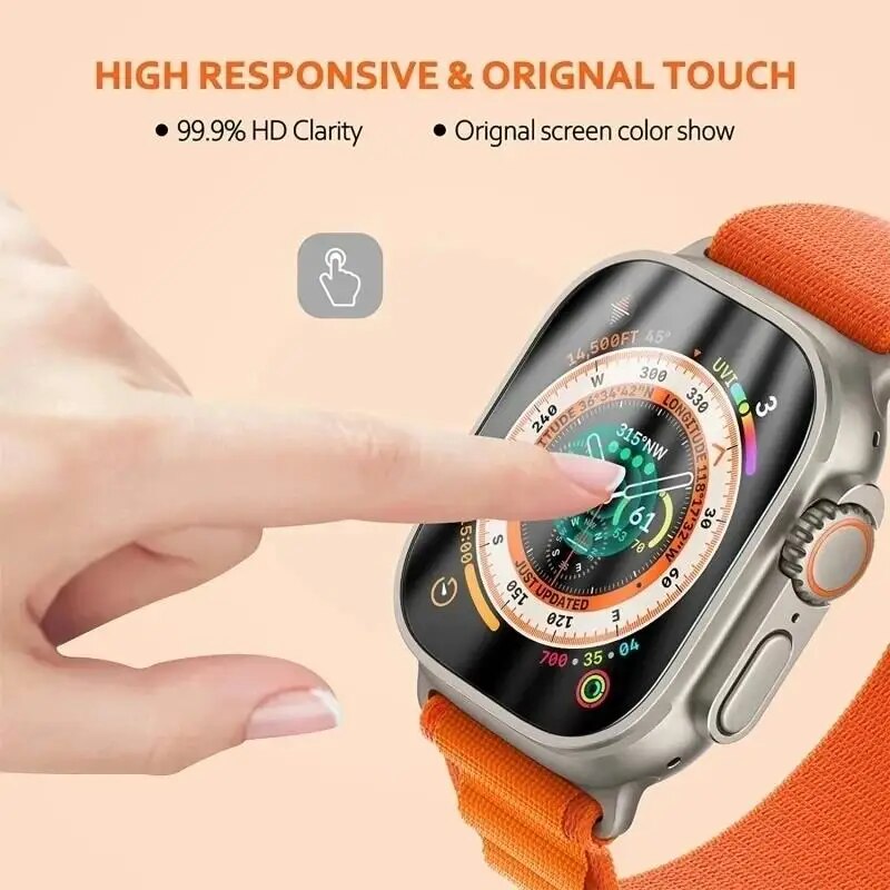 Apple için ekran koruyucu izle - Iwatch Smartwatch Series 7 incelemesi ve fiyatı