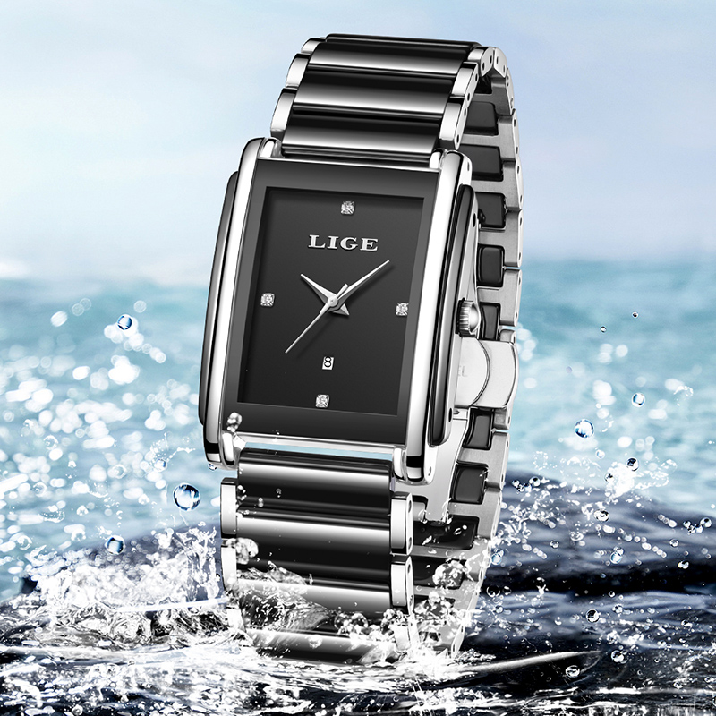 LIGE Yeni Lüks Kadın Saatler Z - Luxury Ceramic Watch incelemesi ve fiyatı