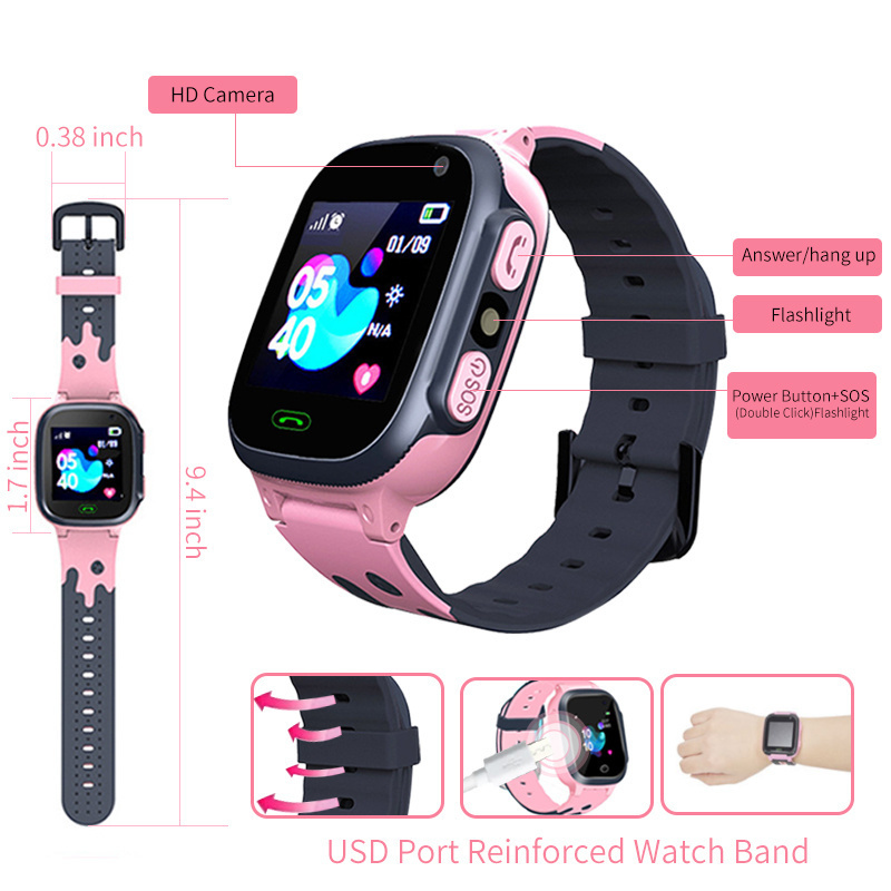 Çocuklar için akıllı saat Su G - Smartwatch Watches Digital incelemesi ve fiyatı