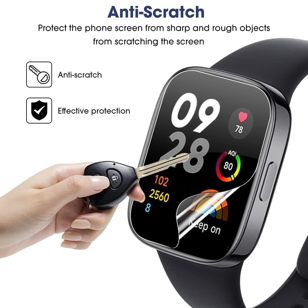 3/6 adet Hidrojel koruyucu fil - Smart Watch Screen Protector incelemesi ve fiyatı