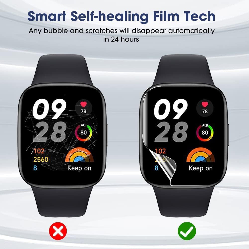 3/6 adet Hidrojel koruyucu fil - Smart Watch Screen Protector incelemesi ve fiyatı