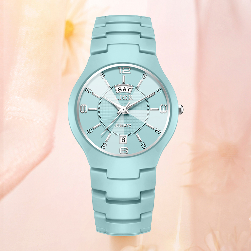 LIGE Zarif Kadın Saati Moda Lü - Luxury Ceramic Watch incelemesi ve fiyatı