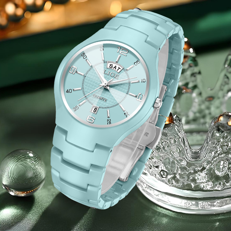 LIGE Zarif Kadın Saati Moda Lü - Luxury Ceramic Watch incelemesi ve fiyatı
