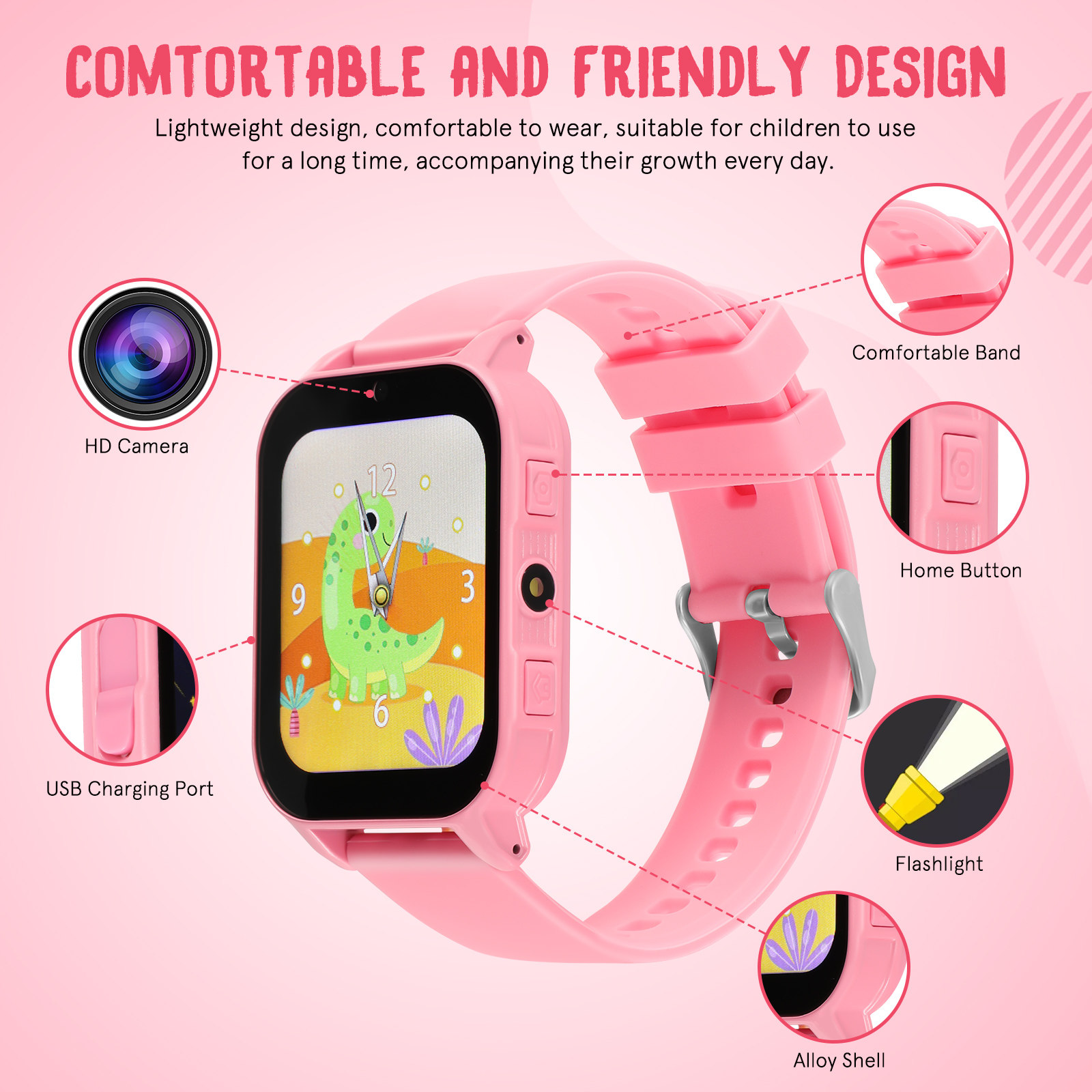 Çocuklar için Oyunlu Dijital A - Smartwatch Watches Digital incelemesi ve fiyatı