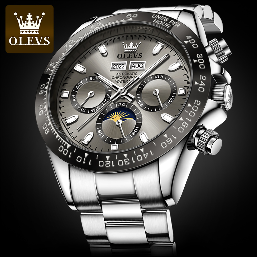 OLEVS 6654 Lüks Erkek Saat Chr - Omega Watch Seamaster incelemesi ve fiyatı