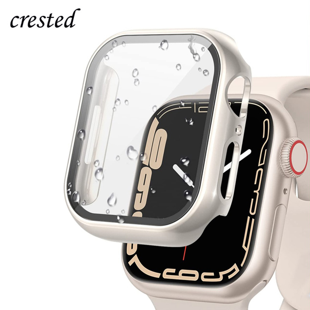Cam + Kapak Apple Watch kılıfı - Iwatch Smartwatch Series 7 incelemesi ve fiyatı